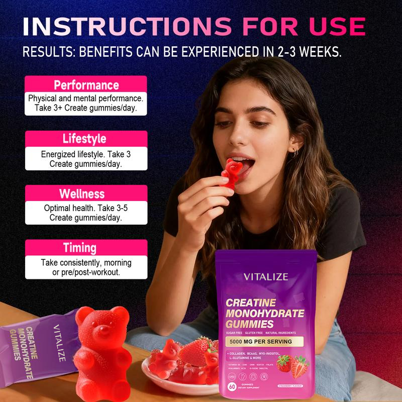 Vitalize - Creatine Gummies